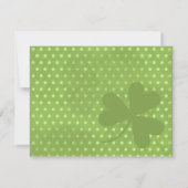Wat lul. Uitnodigingen van Saint Patrick's Day (Achterkant)