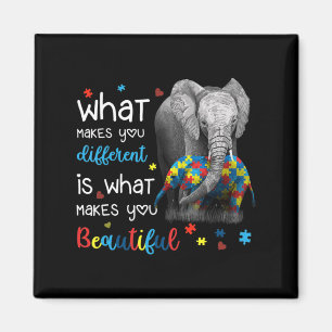 Wat maakt dat je verschillende ellephant mam-autis magneet