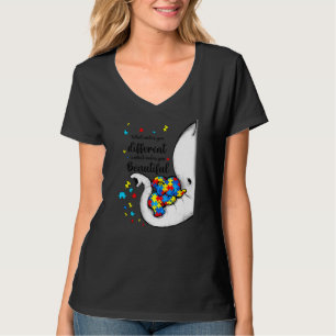 Wat maakt dat je verschillende ellephant mam-autis t-shirt