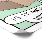 Wat maakt een joods persoon poster (Hoek)