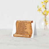 Wat maakt een vader kaart (Gele Bloem)