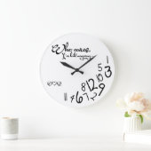 Wat maakt het uit, ik ben toch al laat! grote klok (Huis)