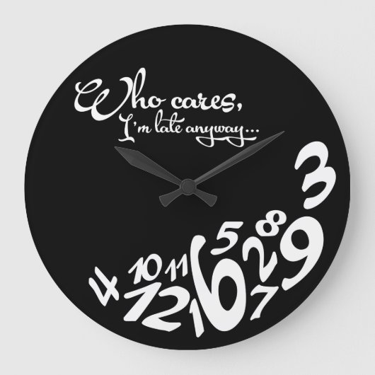 Wat maakt het uit, ik ben toch al laat grote klok (Voorkant)