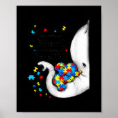 Wat maakt je een ander ellephant mam autisme poster (Voorkant)