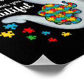 Wat maakt je verschillende ellephant Autism Mam Bo Poster (Hoek)