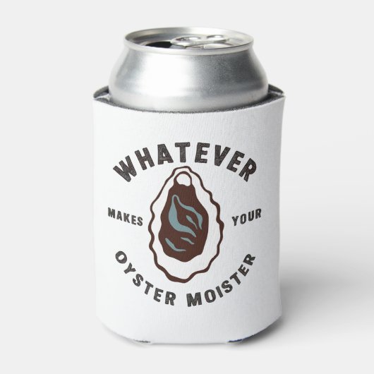 Wat maakt uw oester Moister Grappig SeaFood Blikjeskoeler (Blikje Voorkant)