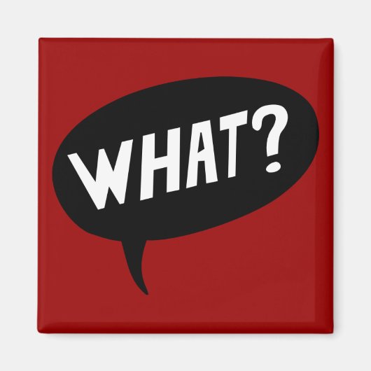 Wat? Magneet (Voorkant)