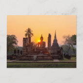 Wat Mahathat Briefkaart (Voorkant)