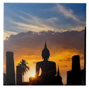 Wat Mahathat Tegeltje