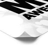 Wat me inspireert maakt me Geweldige Poster (Hoek)