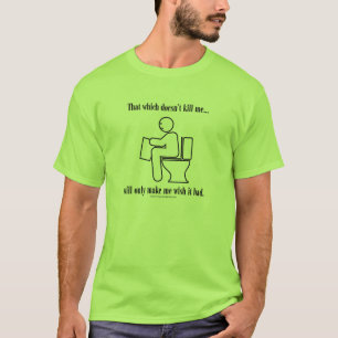 Wat me niet doodt t-shirt