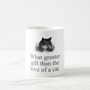 Wat meer geschenk dan de liefde van een kat koffiemok