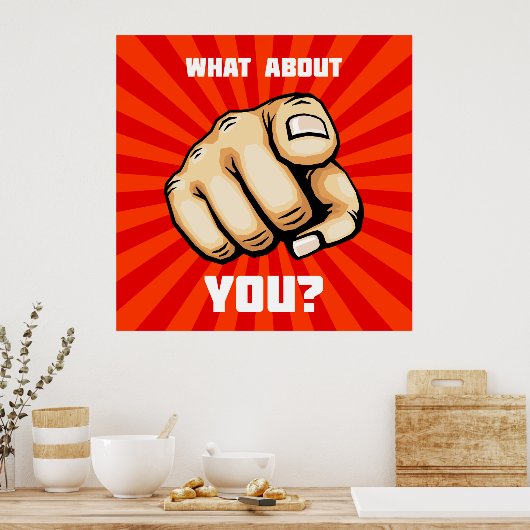 Wat met jou? poster (Keuken)