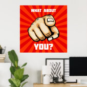 Wat met jou? poster (Thuiskantoor)