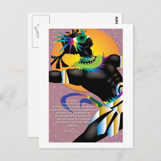 Wat mij beweegt briefkaart (Voorkant / Achterkant)