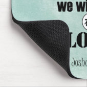 Wat mij en mijn huis betreft Bijbelversie Muismat (Hoek)