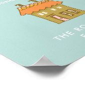 Wat mij en mijn huis betreft, Christelijk geperson Poster (Hoek)