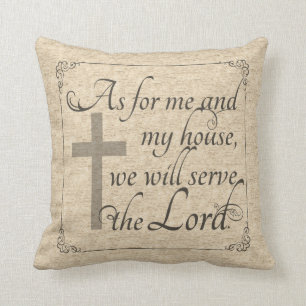 Wat mij en mijn huis betreft, zullen wij de Heer d Kussen