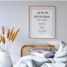 Wat Mij En Mijn Huis Betreft Zullen Wij De Heer Di