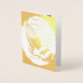 "Wat mij en mijn huis Folie Kaart (Voorkant)