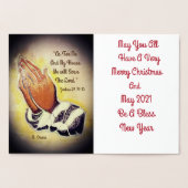 "Wat mij en mijn huis Folie Kaart (Binnen)