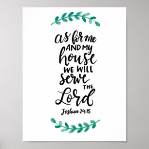 Wat mij en mijn huis Poster betreft