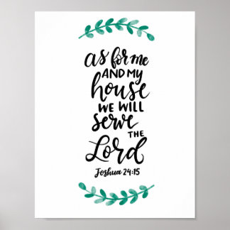 Wat mij en mijn huis Poster betreft