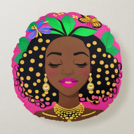 Wat mij gelukkig maakt rond kussen