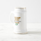 Wat mij niet doodt bierpul (Voorkant links)