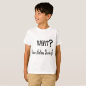 wat mijn autisme laat zien? t-shirt (Voorkant volledig)