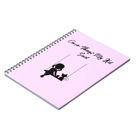 Wat mijn Kind zei Notitieboek (Linkerzijde)