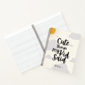 Wat mijn Kind zei Notitieboek (Binnen)