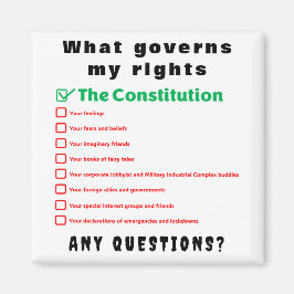 Wat mijn rechten regelt - De Grondwet Magneet