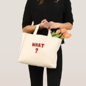 Wat? Mini Tote Bag (Voorkant (product))