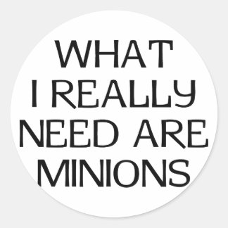 Wat miniaturen ronde sticker