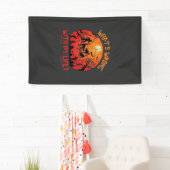 Wat Mis Is Leven Halloween Zwarte Katten Zombies G Spandoek (Insitu)