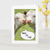 WAT MOET COWS DOEN MET HALLOWEN KAART (Gele Bloem)