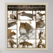 Wat moet een man doen om wat eten te krijgen? poster (Voorkant)