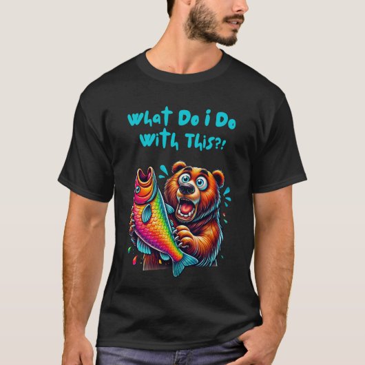 Wat moet ik doen met dit leuke beer t-shirt (Voorkant)