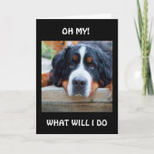 WAT MOET IK DOEN "ZONDER JOU?" KAART (Voorkant)