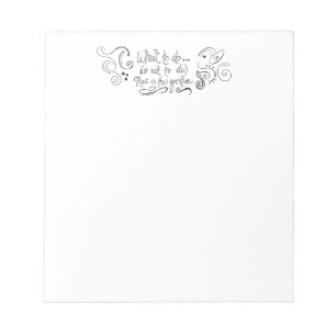 Wat moet je doen of niet om notitieblok te doen - 