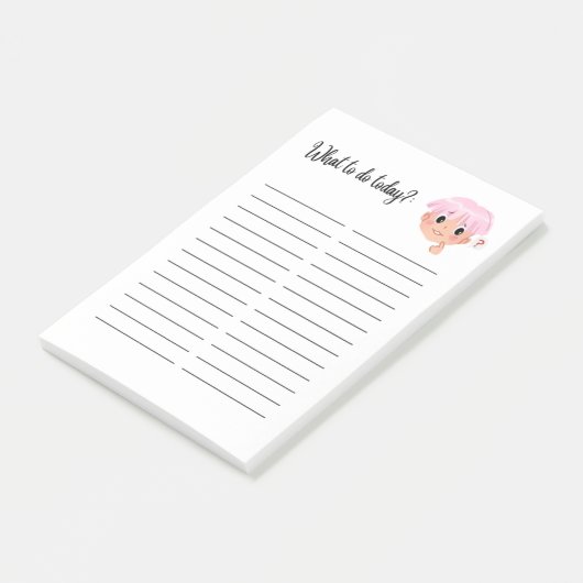 WAT MOET U VANDAAG DOEN: POST-IT® NOTES (Schuin)