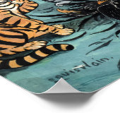 Wat moeten we doen met de veren van Louis Wain? Poster (Hoek)