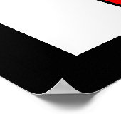 Wat Mondrian niet heeft gerealiseerd Poster (Hoek)