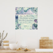 Wat mooi op de bergen poster (Keuken)