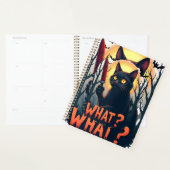 Wat Moorddadige Zwarte Kat Met Mes Kostuum Ha Planner (Display)
