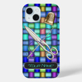 Wat naaien? - Gepersonaliseerd Case-Mate iPhone Case (Achterkant)