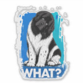 Wat Newf Sticker (Voorkant)