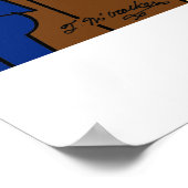 Wat niet aan Klanten over te spreken Poster (Hoek)