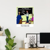 Wat niet aan Klanten over te spreken Poster (Thuiskantoor)